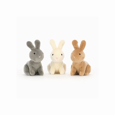 Jellycat Nesting Bunnies Bunnies USA | 14832FJKE